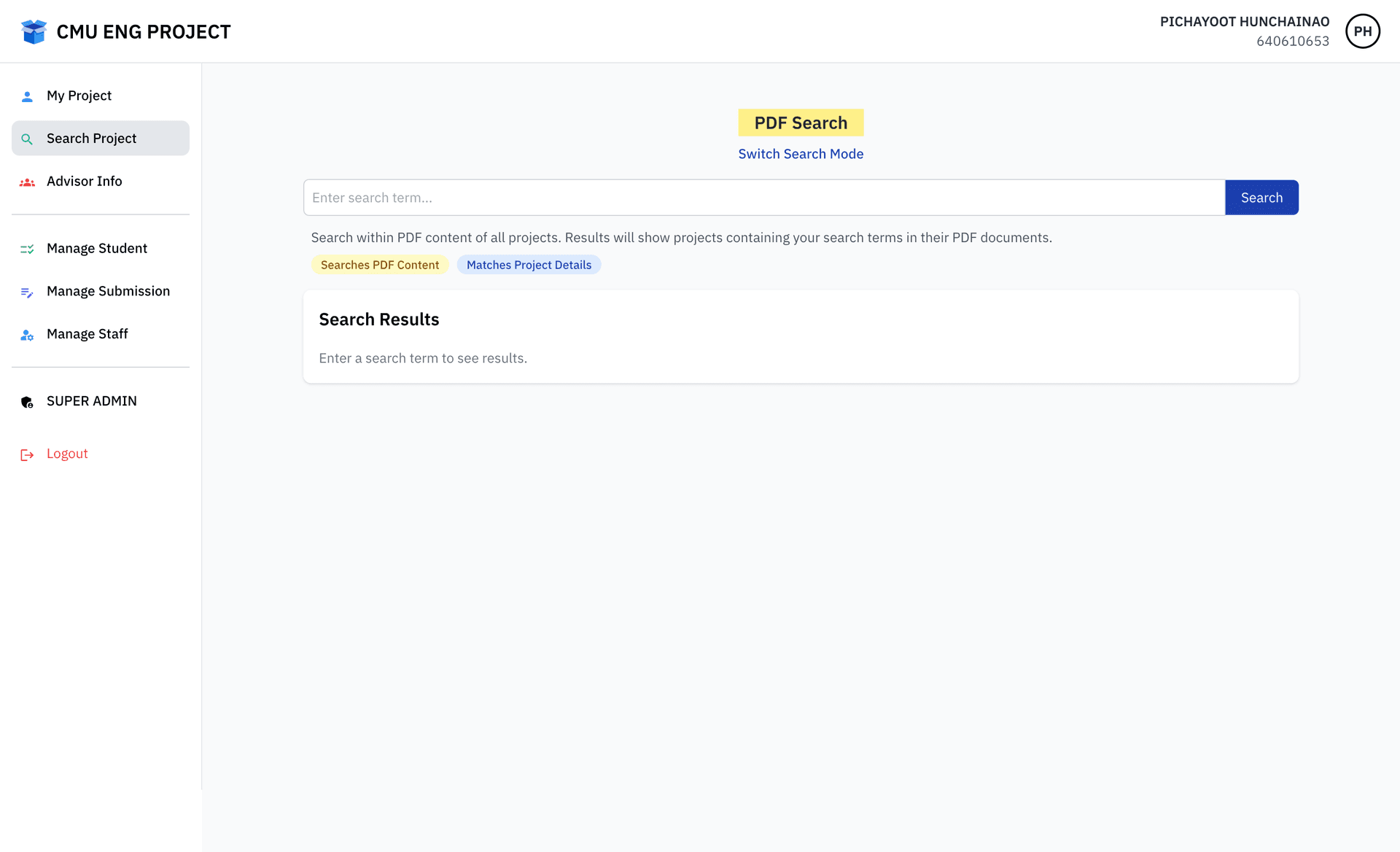 PDF Content Search