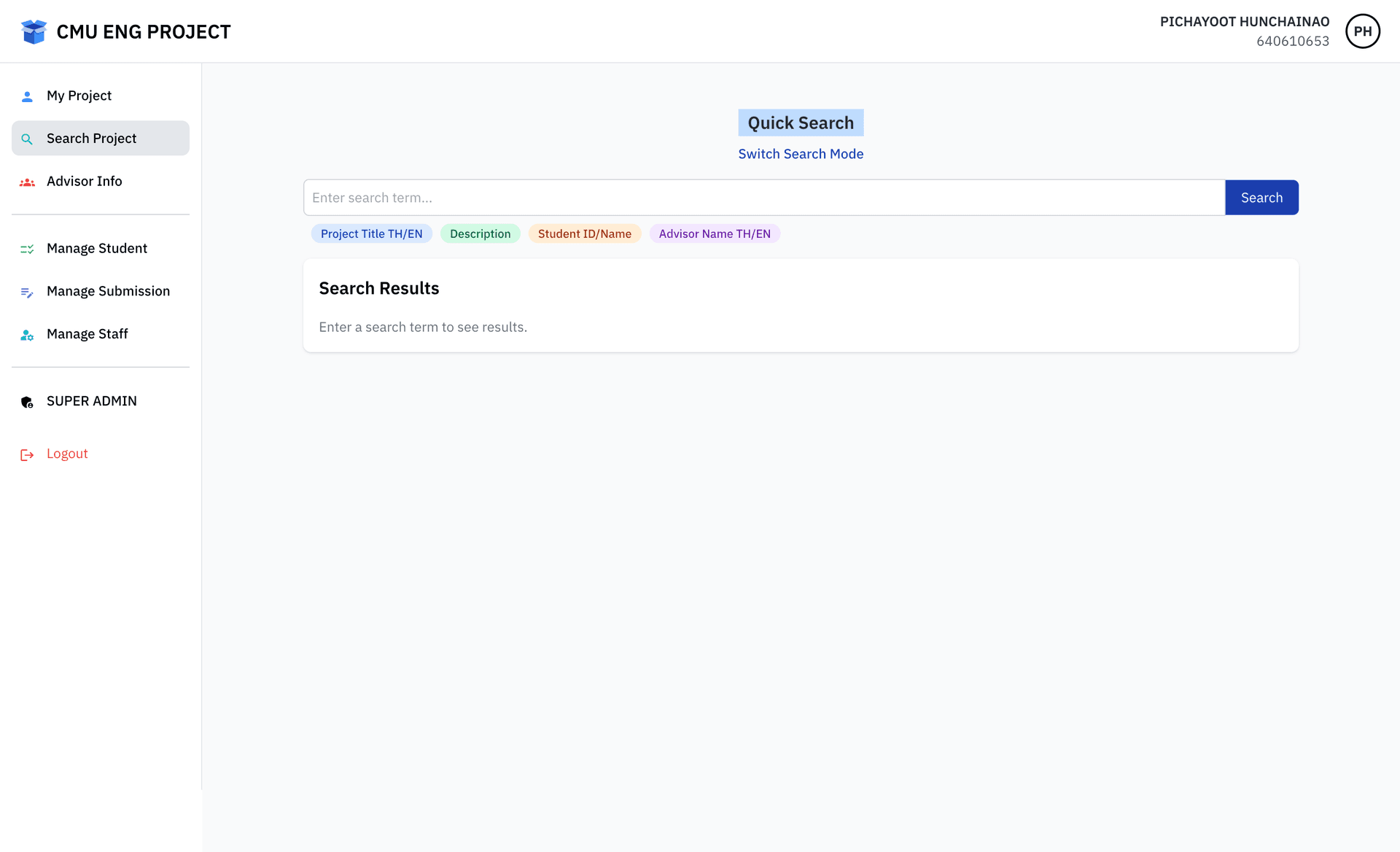 Quick Search